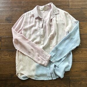 Anthropologie Light Pink Blouse